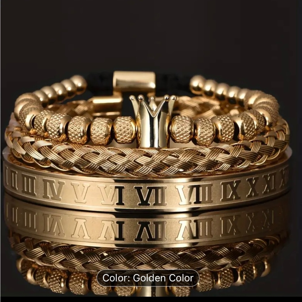 Gold plated bracelets (Unisex)